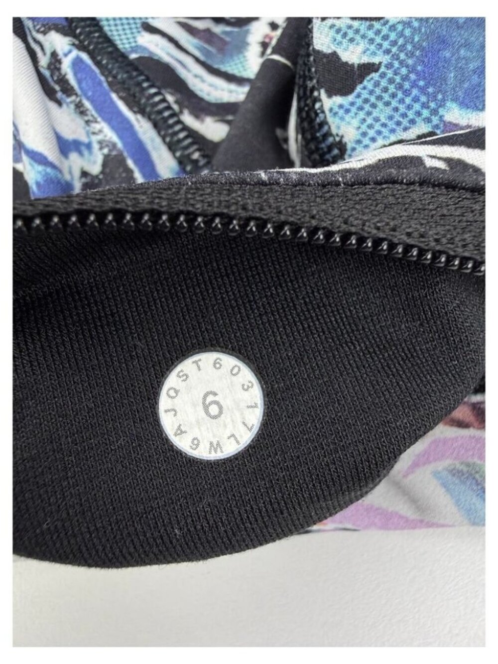 Lululemon Break Free Crop 17” Culture Clash Starlight Black - Picture 7 of 7